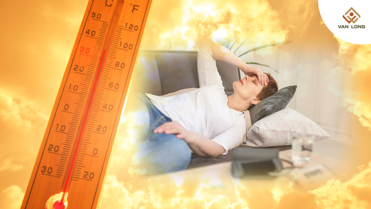 nắng nóng và con sóng huyết áp