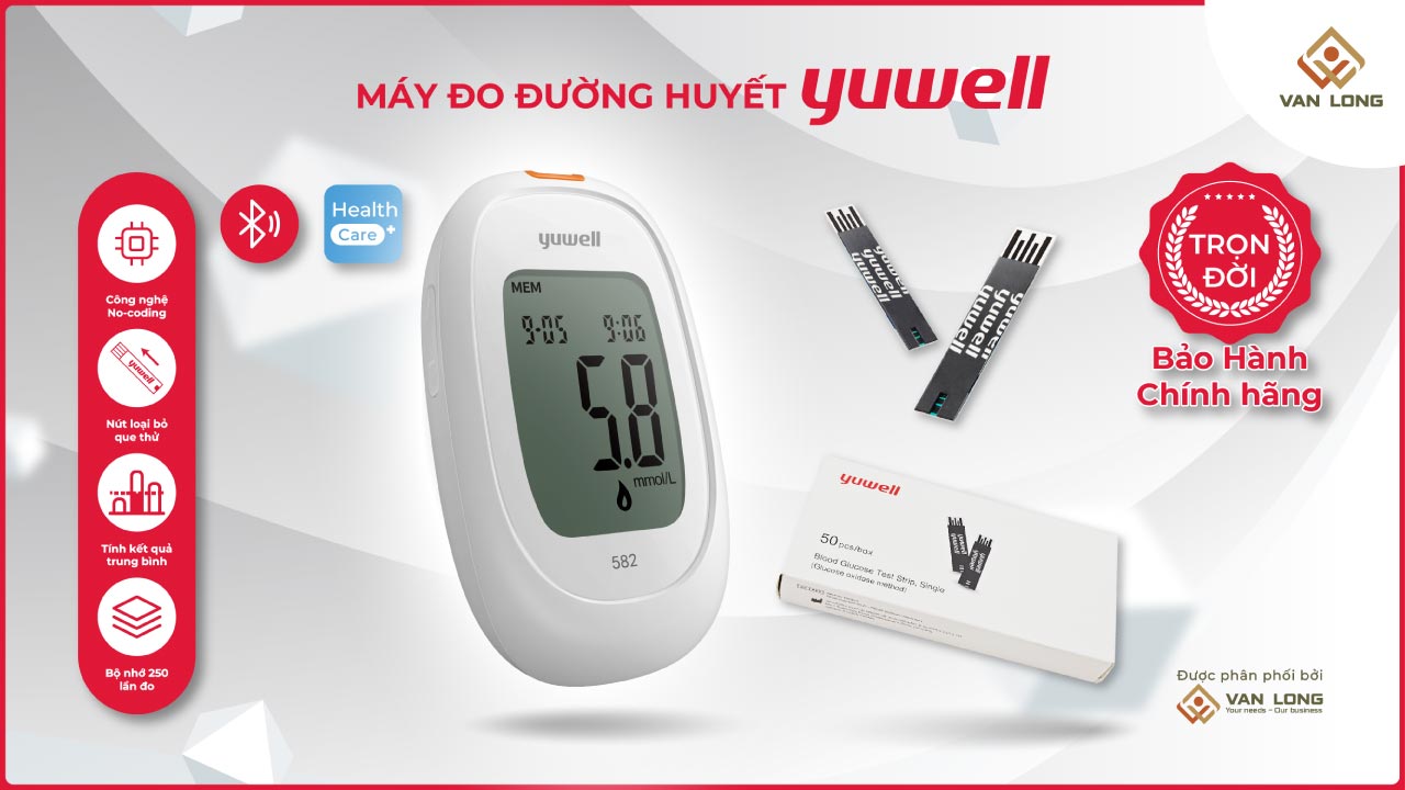 Máy đo đường huyết Yuwell 582