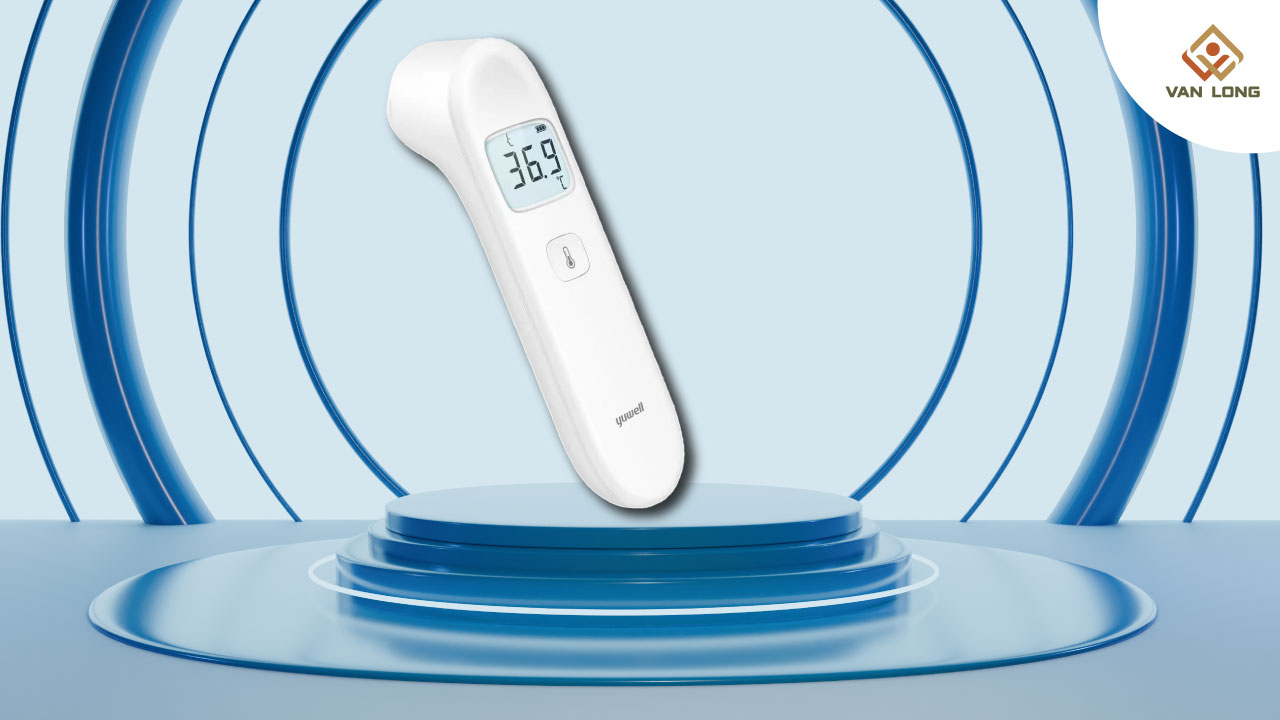 Nhiệt kế hồng ngoại trong việc chăm sóc trẻ sốt cao do viêm tiểu phế quản
