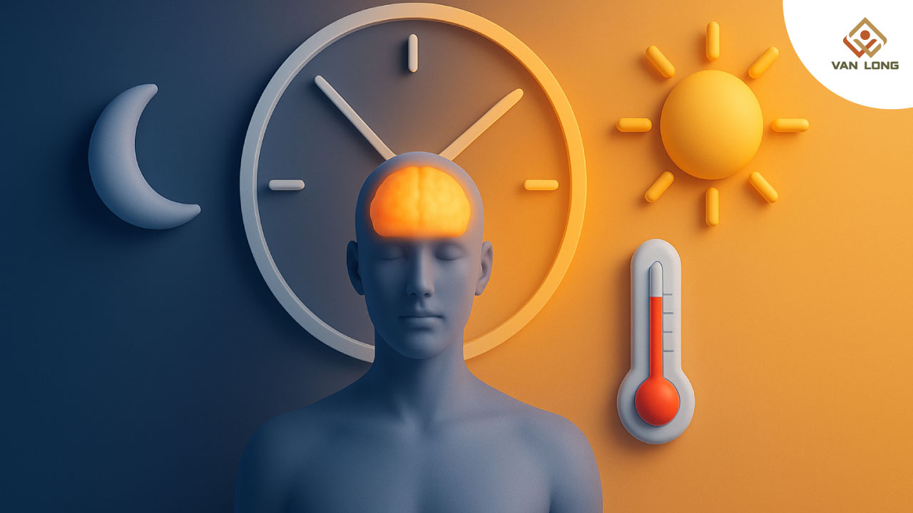 Cơ chế dao động thân nhiệt trong ngày – góc nhìn sinh lý học