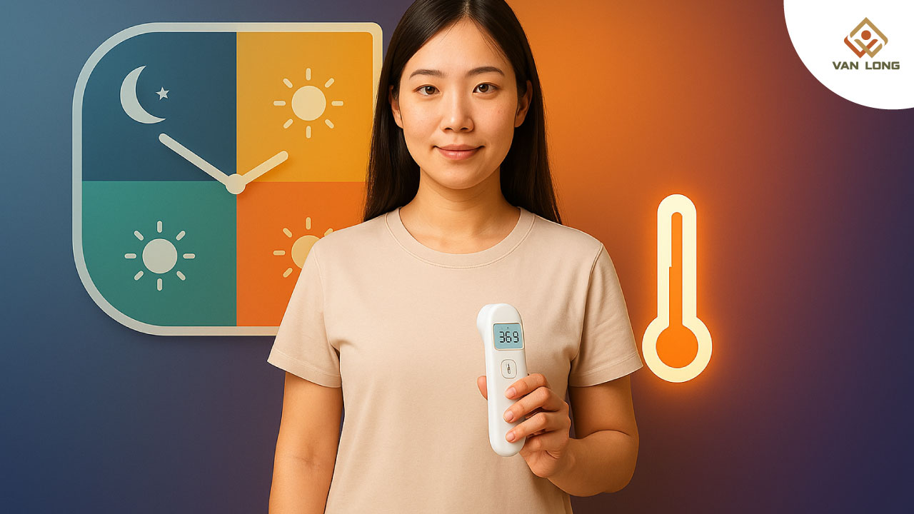  Thời điểm vàng để đo thân nhiệt chính xác nhất