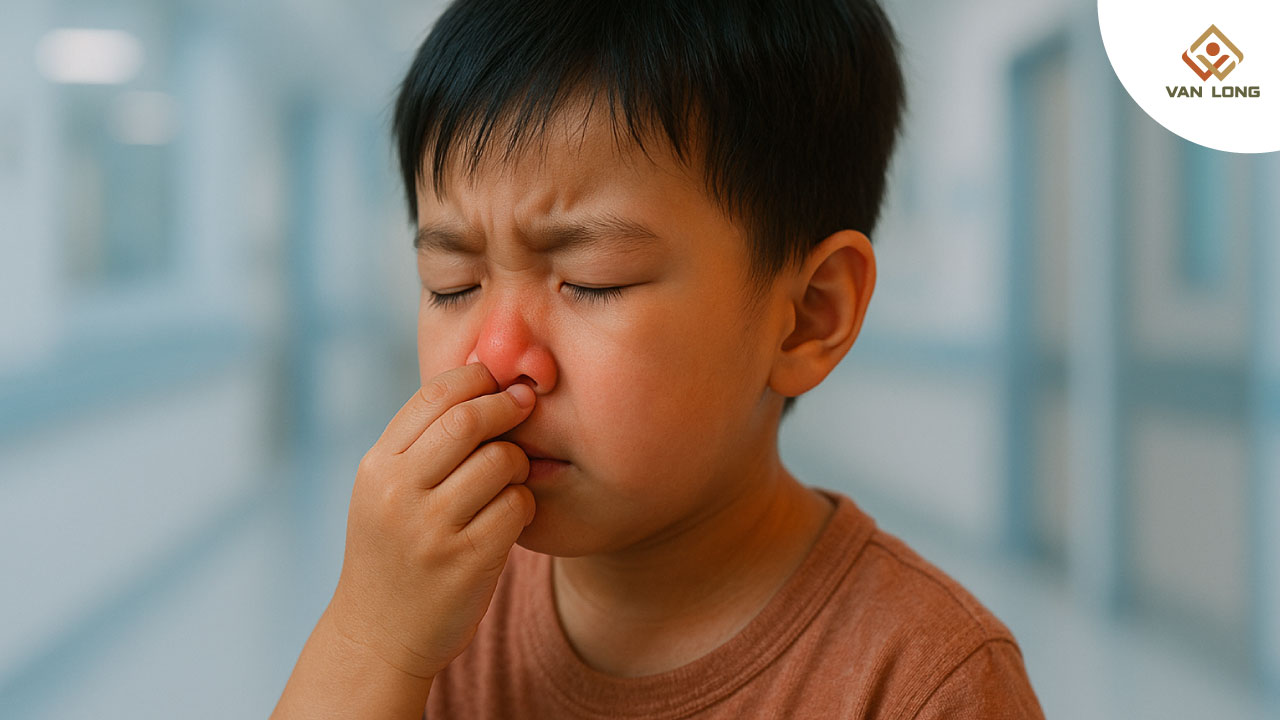 Cấu trúc xoang mũi của trẻ