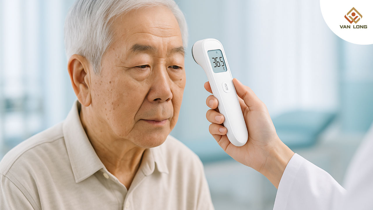  Vai trò của nhiệt kế trong phát hiện sớm hạ thân nhiệt