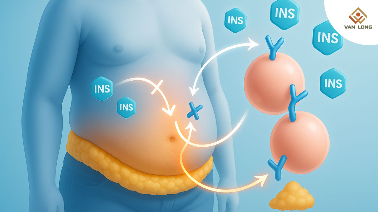 Kháng insulin và mối liên hệ với tăng cân – vòng xoắn bệnh lý