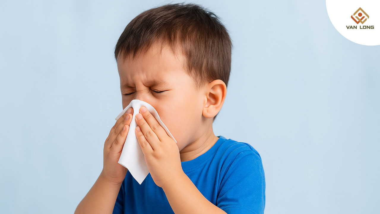 Phản xạ hắt hơi chưa hoàn thiện – trẻ không tự đẩy dịch ra ngoài