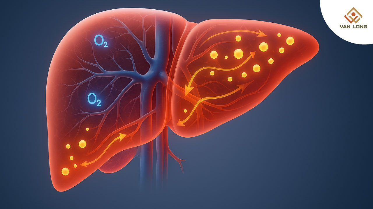 Ảnh hưởng của thiếu oxy đến gan và chuyển hóa lipid