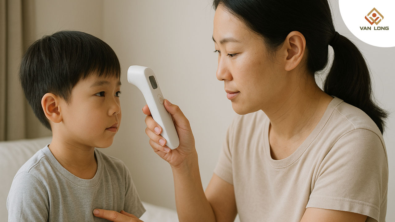 Sốt ẩn ở trẻ nhỏ: Dễ chuyển biến nhanh nếu không đo thân nhiệt thường xuyên