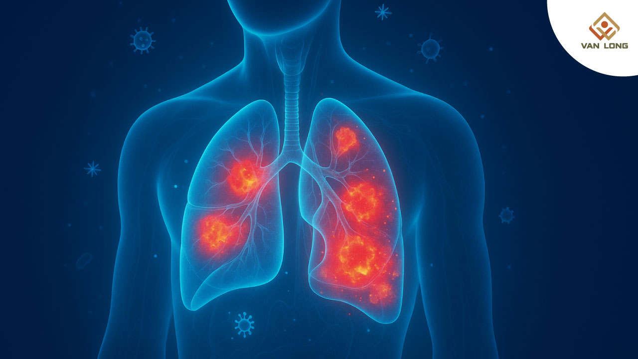 Cơ chế thiếu oxy trong viêm phổi nặng: “phổi không trao đổi được oxy”