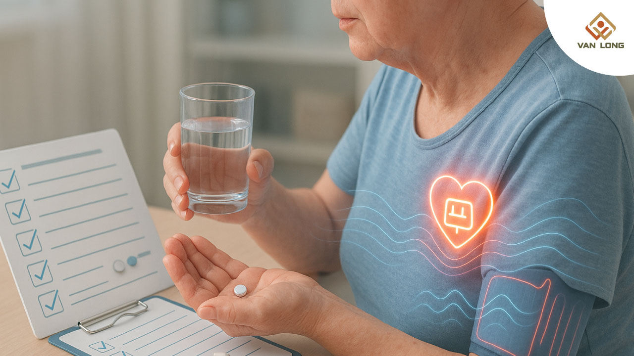 Uống thuốc không đều – Thủ phạm chính khiến huyết áp khó kiểm soát
