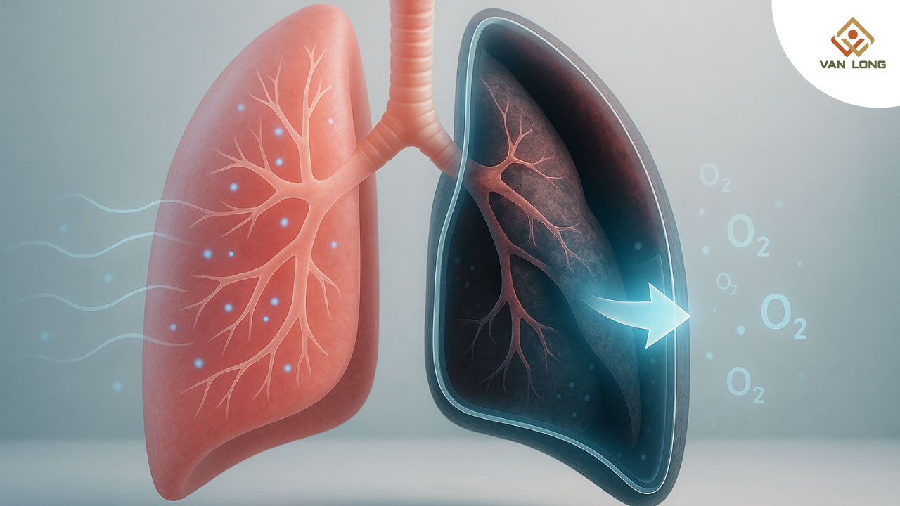 Cơ chế xẹp phổi dẫn đến giảm oxy: Giải thích khoa học và dễ hiểu