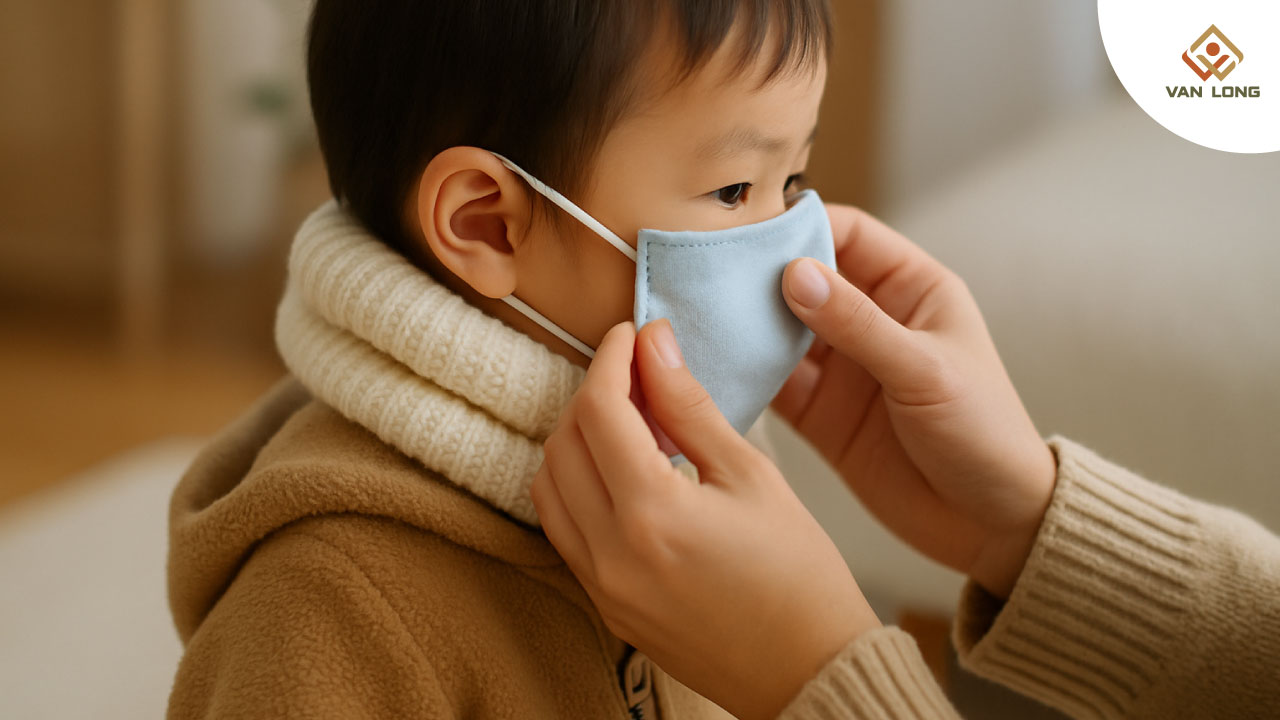 Phòng tránh mũi khô – tắc nghẹt ở trẻ khi trời lạnh