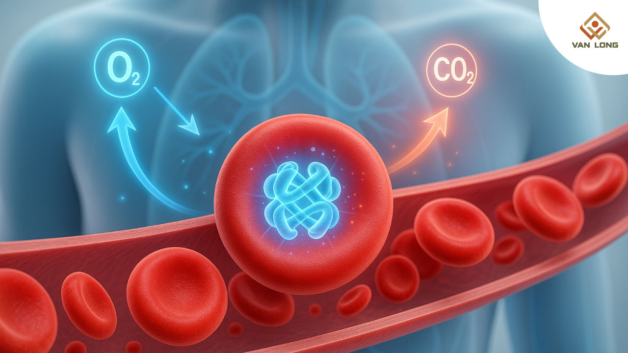  Hemoglobin – “chất vận chuyển oxy” và điểm yếu chí tử trước CO