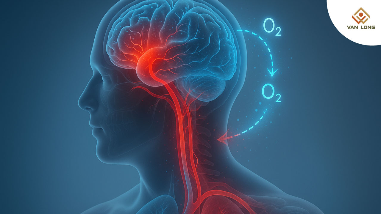 Hậu quả của thiếu oxy kéo dài trong thuyên tắc phổi