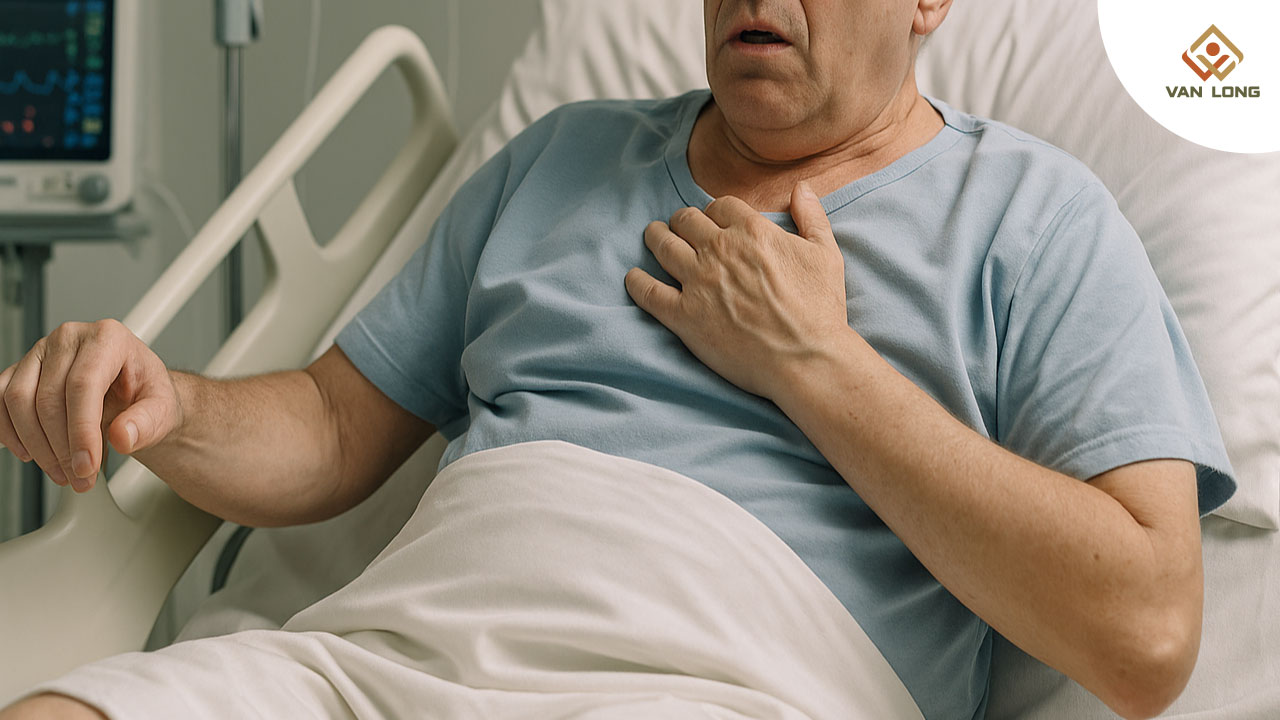 Minh họa quá trình phì đại thất trái – như cơ bắp bị ép tập nặng mỗi ngày